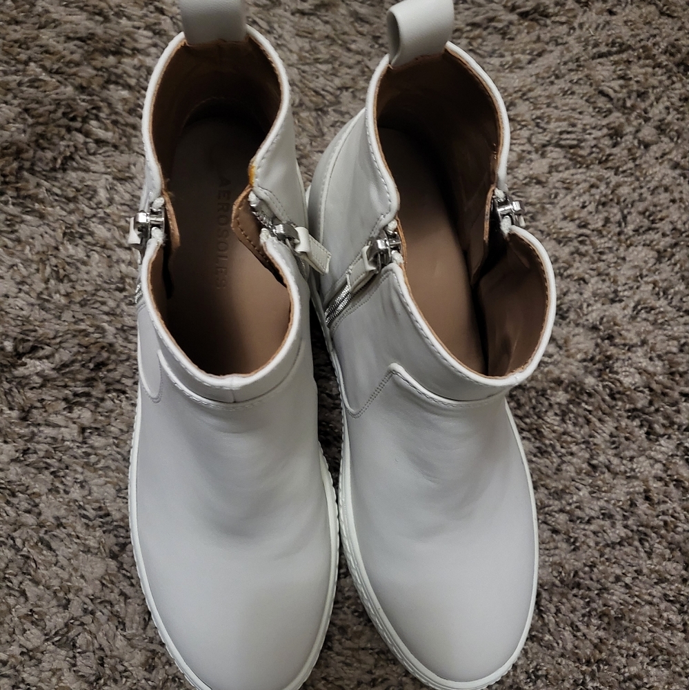 Aerosoles Zilla Wedge Sneaker Boots
